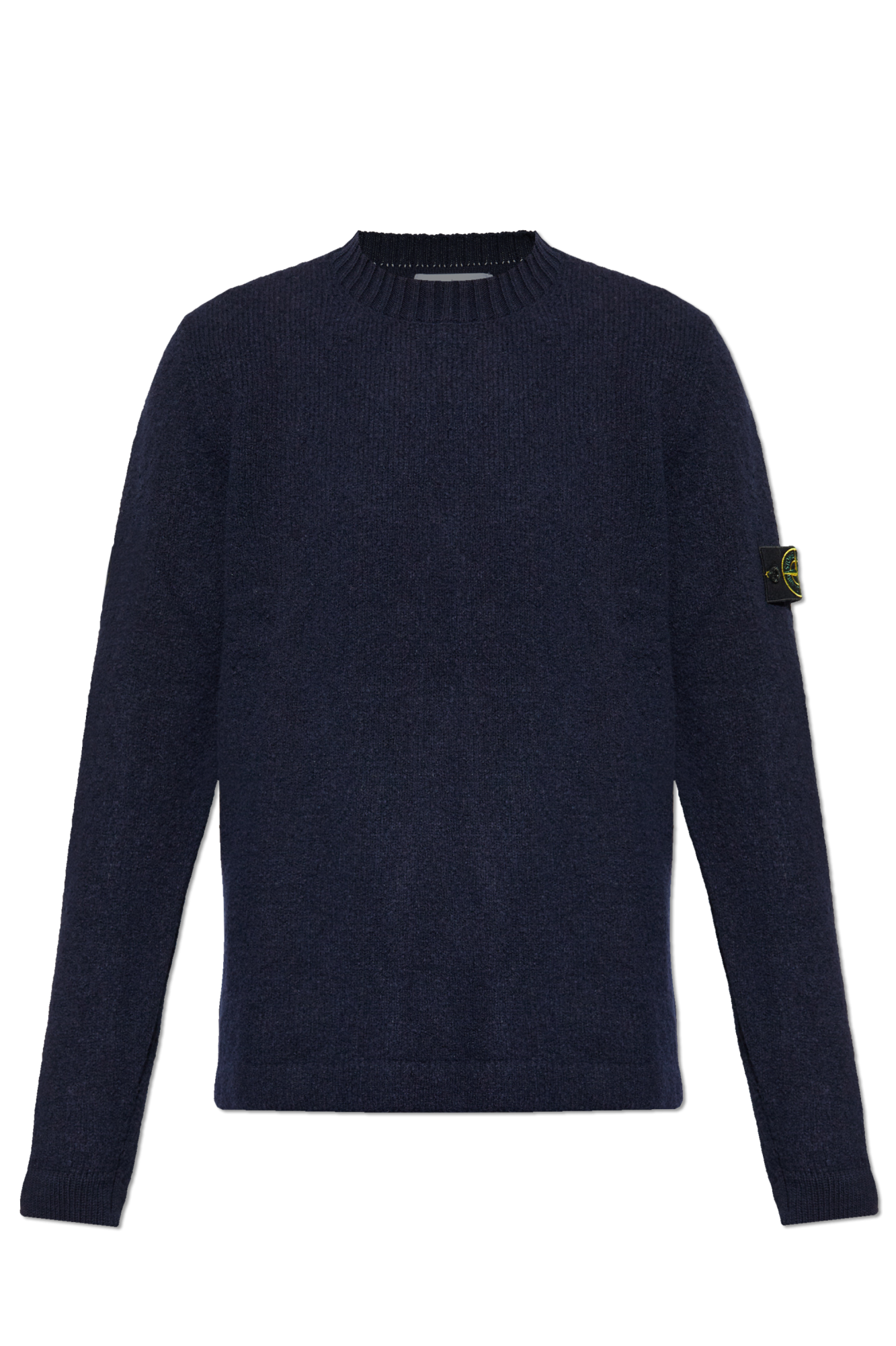 Navy blue Crew neck sweater Stone Island - Vitkac AS
